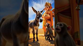 Download Lagu lord Ganesh ji and donkey #ai #shorts #trending #viral MP3