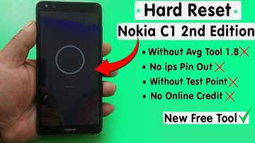 Hard Reset Nokia C1 2nd Edition (Ta-1380) Reset Failed/All Method Fail Solution 100% Working 2023