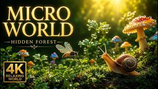 Hidden Micro World Inside a Tree Hollow | 4K Relaxing Fantasy Nature screenshot 1