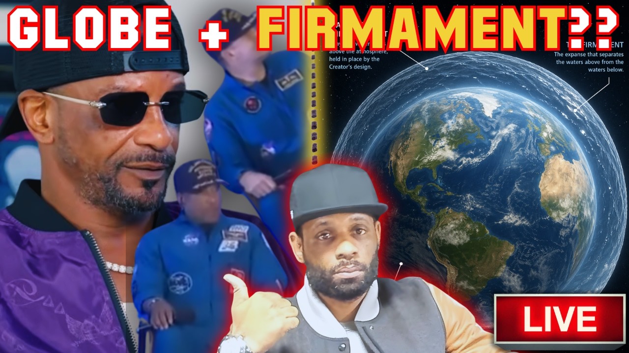 ⁣Charleston White: Space Is Fake & There's a Firmament Around the Globe