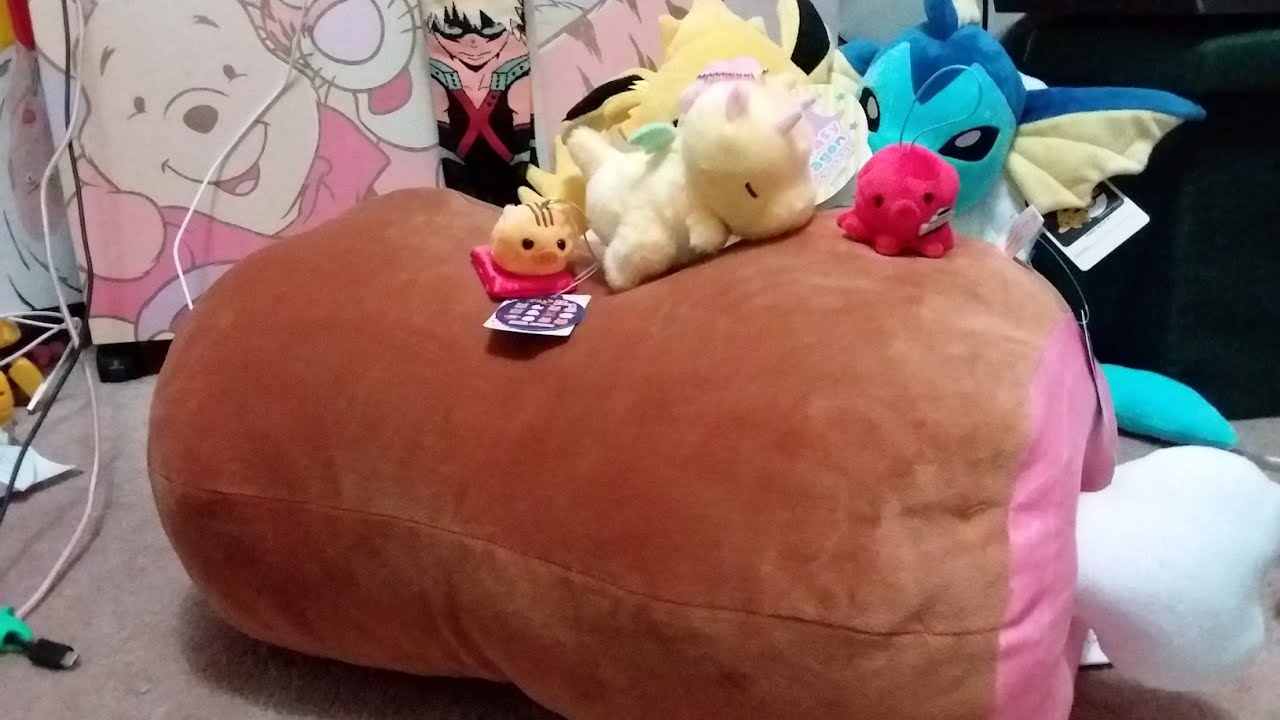 Dragon, Octopus, Boar, and Meat Plush Haul (from littlest gift boutique)
