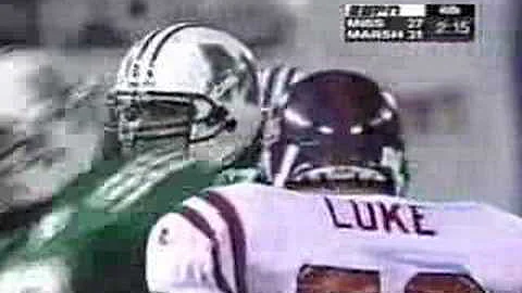 Marshall Thundering Herd - McCloud tackle 1997 MCB