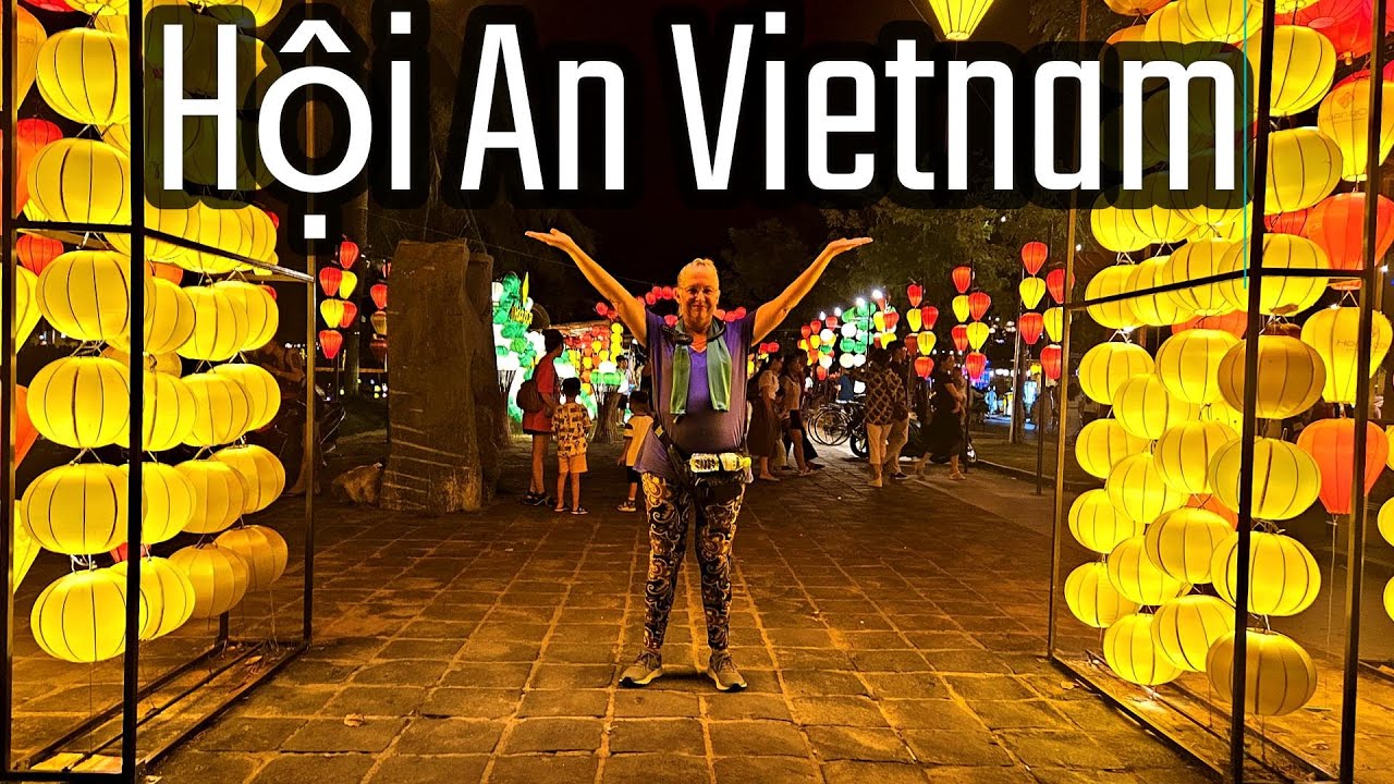 Walking Tour of Hoi An Vietnam's Ancient City - Day to Night Transition