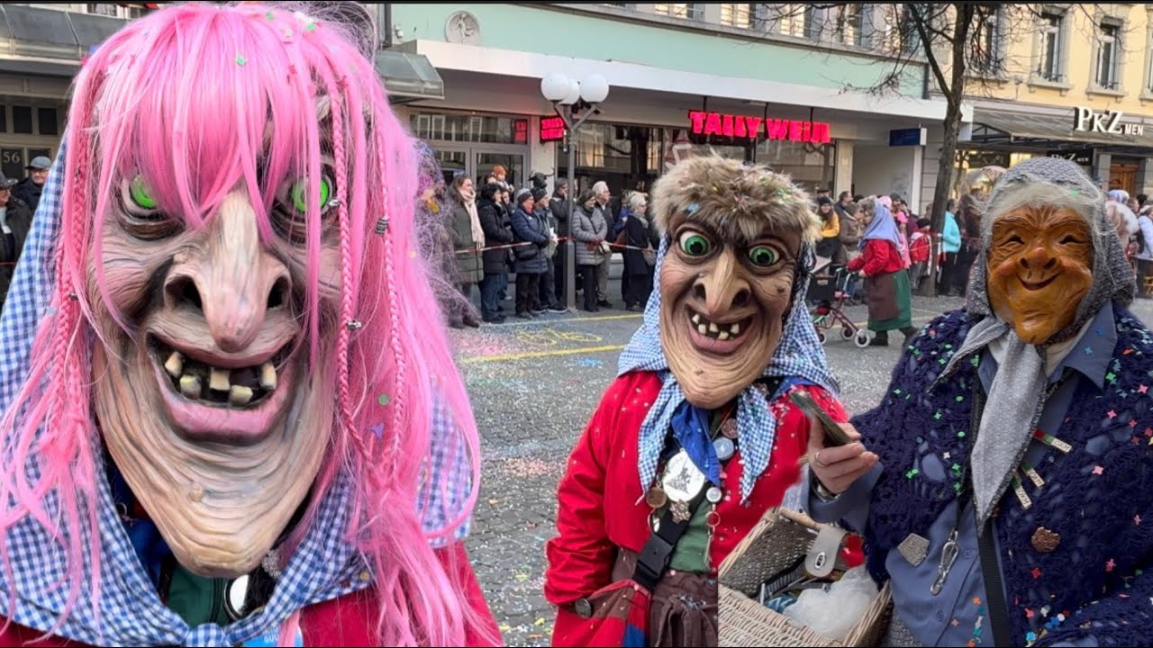 Swiss Carnival in Thun: Traditions in the Alps 🇨🇭🤡