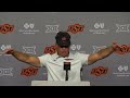 Mike Gundy recaps Oklahoma State football's 34-17 win over Arizona State