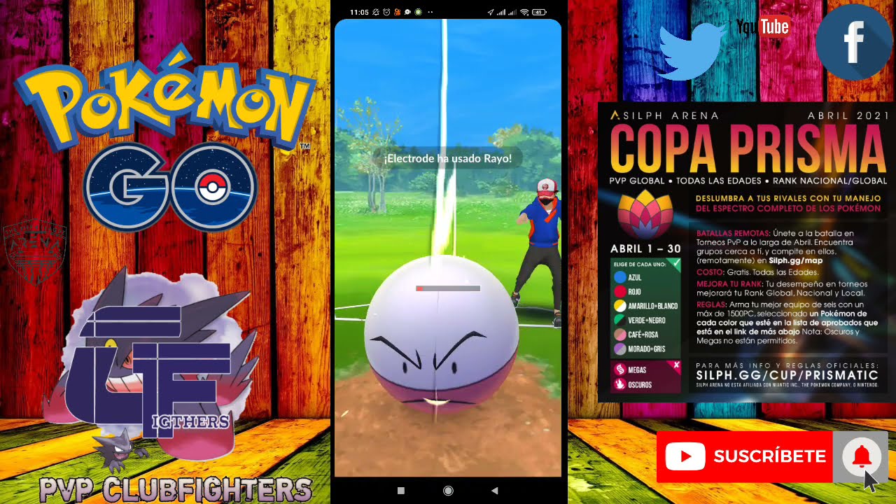 COPA PRISMA / PRISMATIC (POKÉMON GO) SILPHROAD / BATALLAS E INFO.