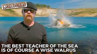 Is Diving Deeper The Right Move When A Bomb Goes Off Underwater | MythBusters
