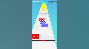Number Master: Run And Merge Level 224 Gameplay Walkthrough Android #Shorts