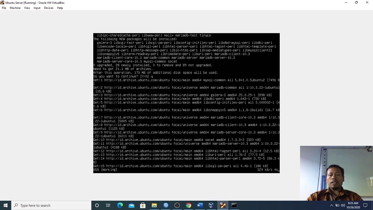 Install Database Mariadb dan PhpMyadmin di Linux Ubuntu Server - YouTube