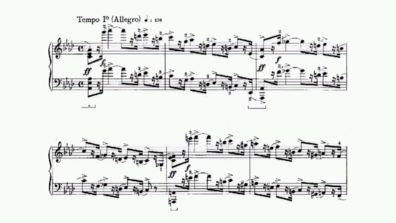 Robert Schumann/Percy Grainger - Piano Concerto, 1st movement (audio + sheet music)