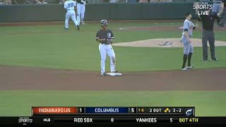 Clippers' Mejia drills two-run double to center