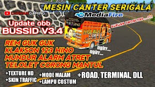 UPDATE OBB MOD CANTER NGIRR SERIGALA BUSSID V3.4 || Bus Simulator Indonesia