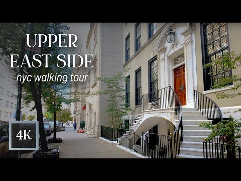 Upper East Side Walking Tour | Stunning NYC Architecture | 4K