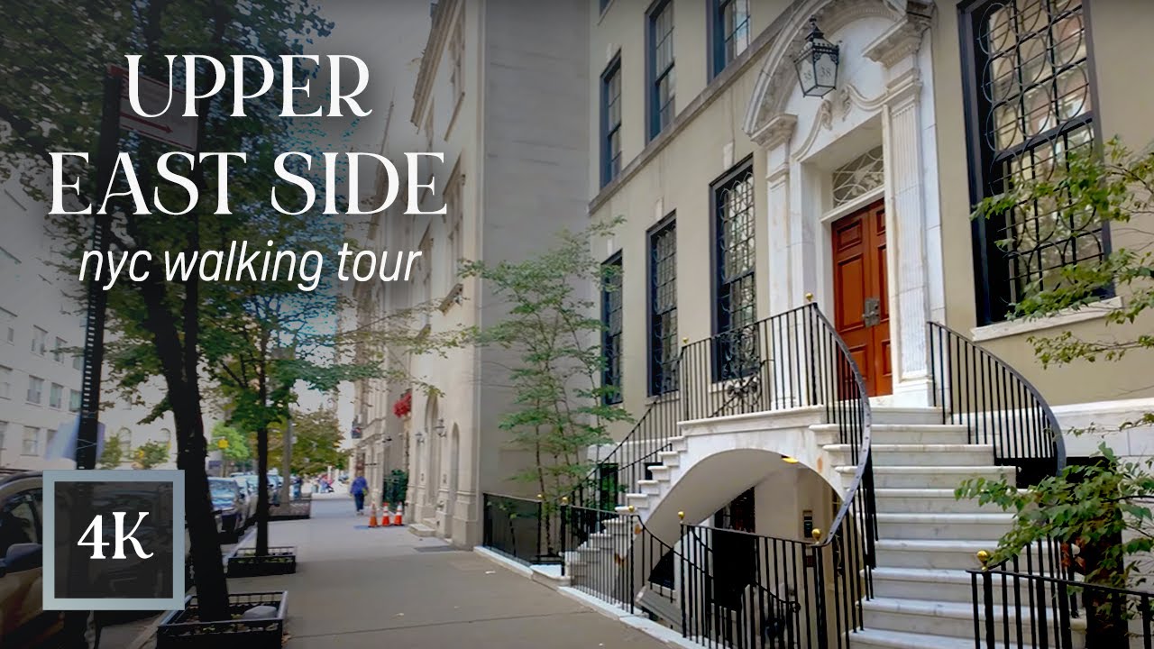 Upper East Side Walking Tour | Stunning NYC Architecture | 4K