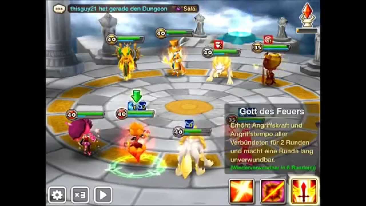 Summoners War ..Neo.. Kahli/Hoher Elementar Arena Deutsch - YouTube