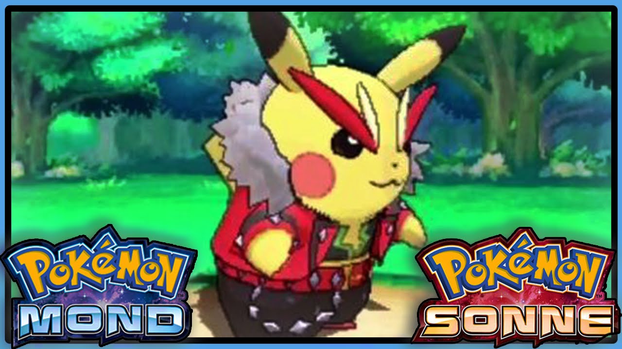 Pokemon Mond Pikachu