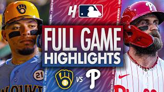 Milwaukee Brewers vs Philadelphia Phillies - FULL GAME HIGHLIGHTS 🔥 September 22, 2026 MLB Season