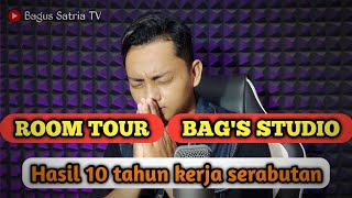 Room Tour BAG'S STUDIO - hasil 10 tahun kerja serabutan