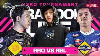RRQ VS REBELLION H3RO TURNAMENT! LETSGO NOBAR!｜Sony | Xperia