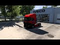 My Built Out Iveco S-Way 580 With Orange and Purple Meteor Paint Job In ETS 2