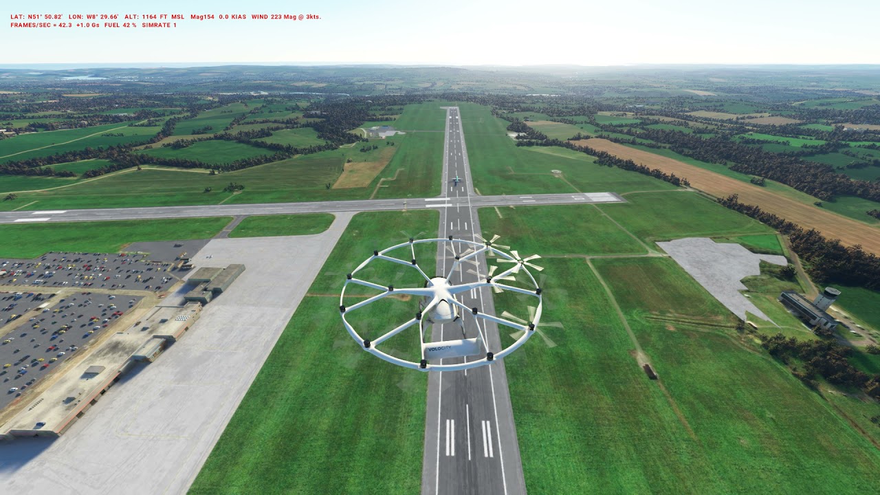Microsoft Flight Simulator - Volocopter - Cork Airport