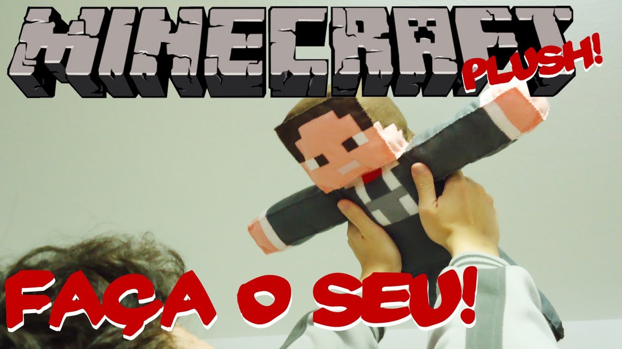 Bonecos Minecraft De Feltro