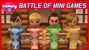 Wii party U (Wii 파티 U ) - Battle of Minigames ( Master CPU, Eng Sub )