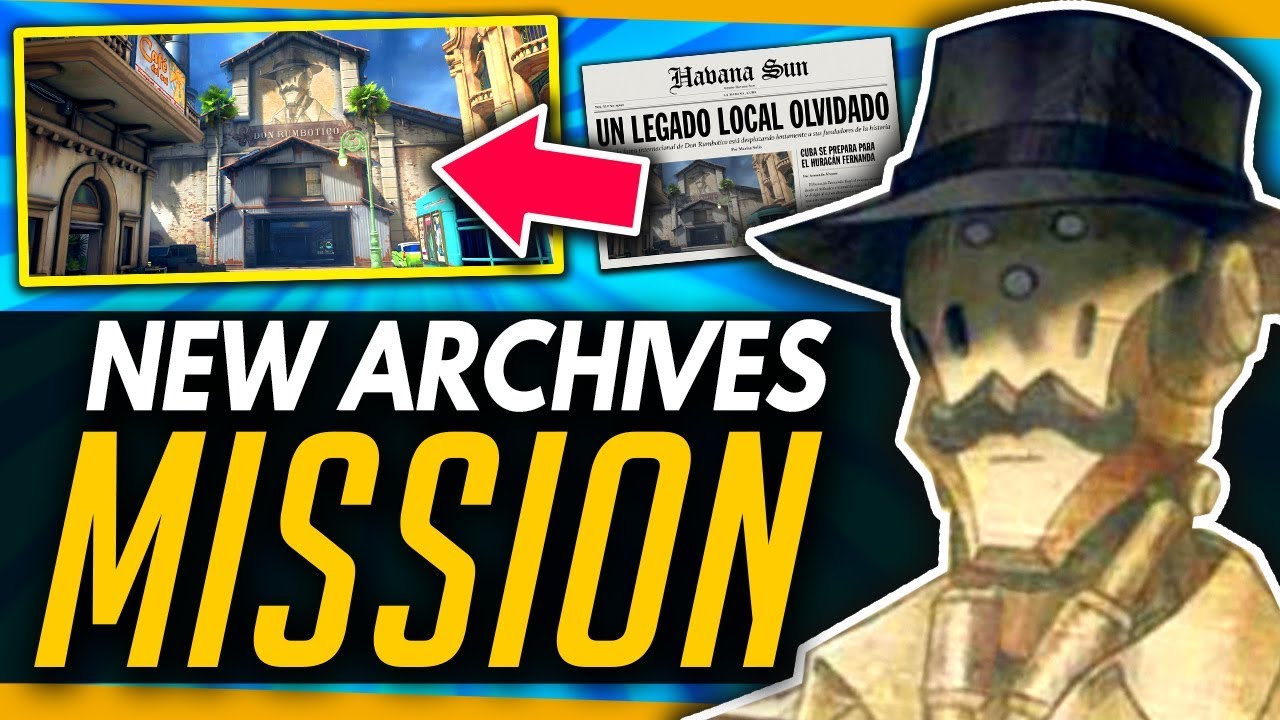 Overwatch | NEW ARCHIVES MISSION CONFIRMED - Talon in Havana ?