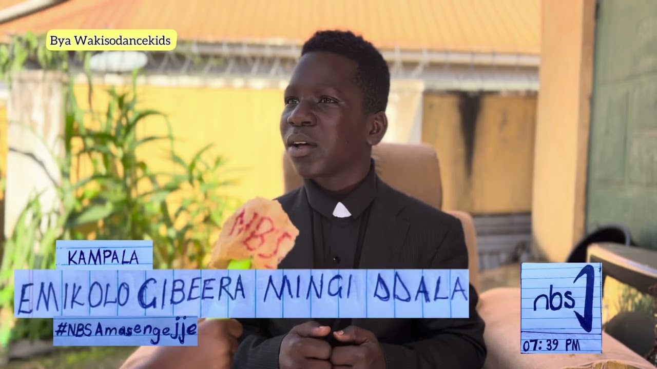 Wakiso Dance kids - Ebigobelerwa mu kulonda Paapa Omujja ( Papal Conclave )- NBS Amasengejje .