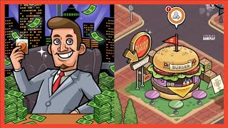 Idle Billionaire Tycoon in 3 Minute Gameplay | New Business Area: Philadelphia screenshot 2