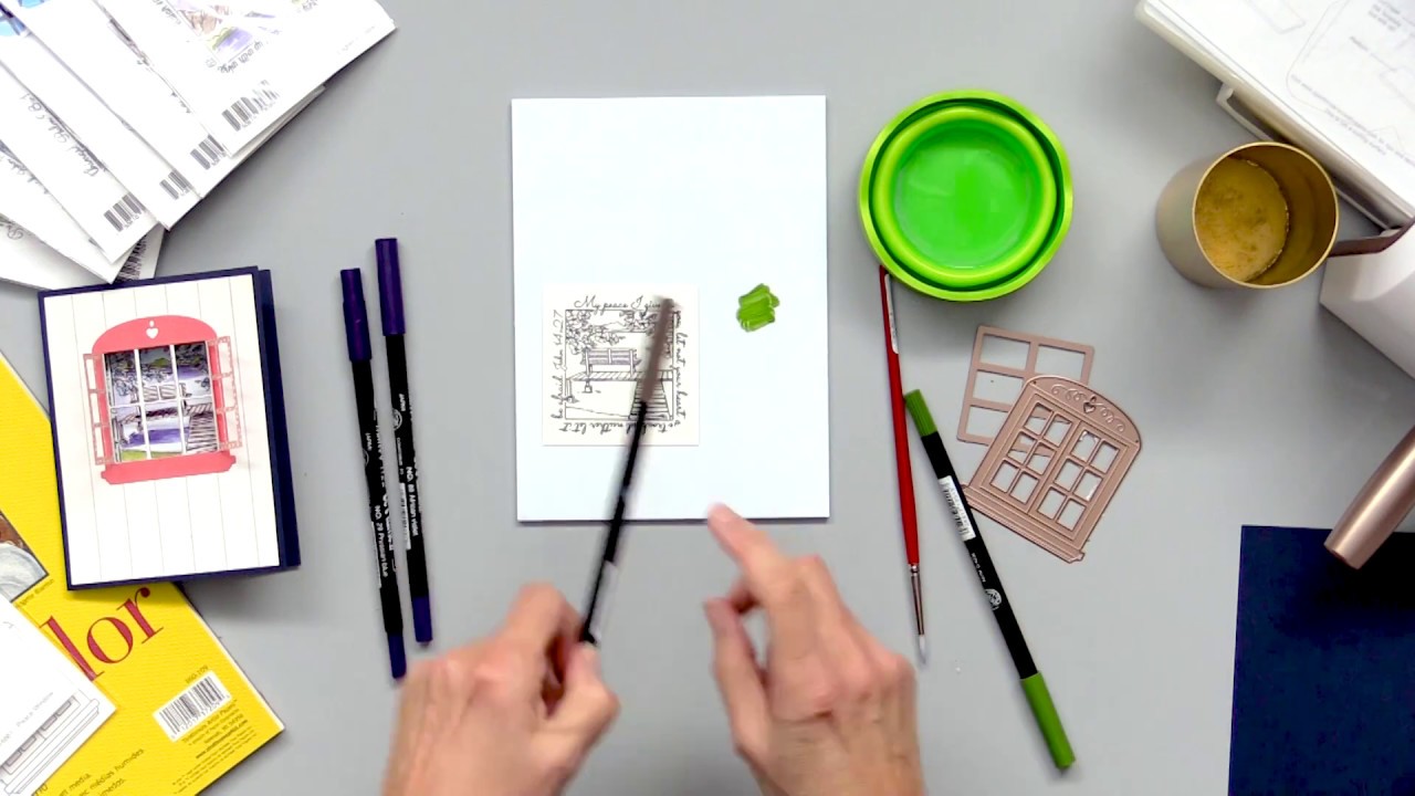 How to Create a Window Card with Bonnie Krebs | Art Impressions