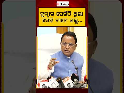 କୁମ୍ଭୀରକୁ ଯେଉଁଠି ଥିଲା, ସେହି ବାଟେ ଗଲୁ... | CM Mohan Majhi Share Brave Experience Of Flood Review