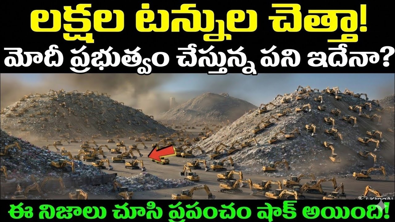 India’s Waste Revolution: How Modi Is Turning Millions of Tons of Garbage into Wealth