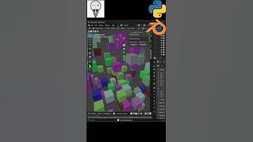 Blender: Add-ons - Random Cube #blender #addon #python #random #cube
