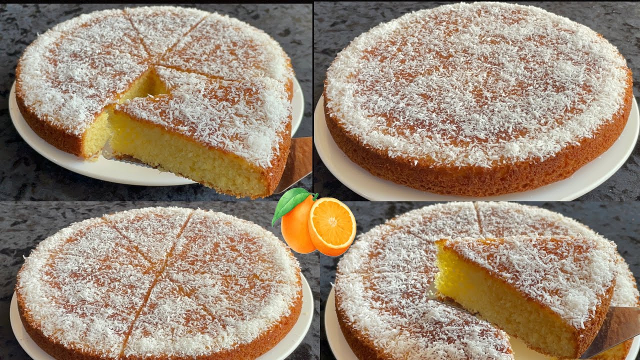 عندك مندرين🍊فالدار جبيه واجي نحضرو ألذ كيك هشيش وخفيف متشبعوش منو كيذوب فالفم بعصير المندرين والكوك