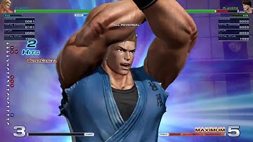 KoF 14 - Full conversion from  the funky interaction of Hien Shinpuu Kyaku OS