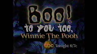Boo To You Too, Winnie the Pooh TV Spot (1998)