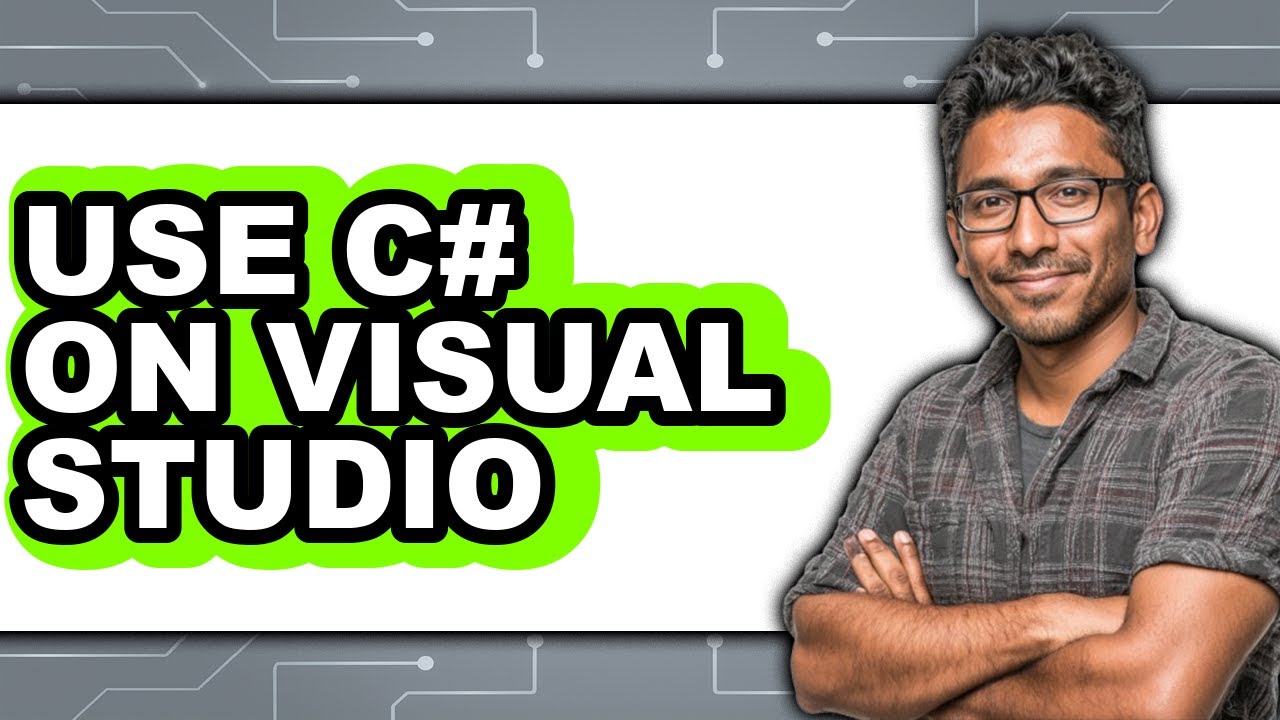 How to Use C# on Visual Studio (only Way) - YouTube