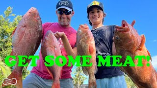 MONSTER MUTTONS AND GROUPERS AT PULLEY RIDGE ON THE YANKEE CAPT