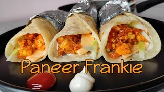 Paneer Cheese Frankie | Indian Street Food | Sauté