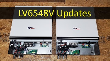 MPP Solar LV6548V New Model - 390V PV, CAN Support, Idle Power, and More