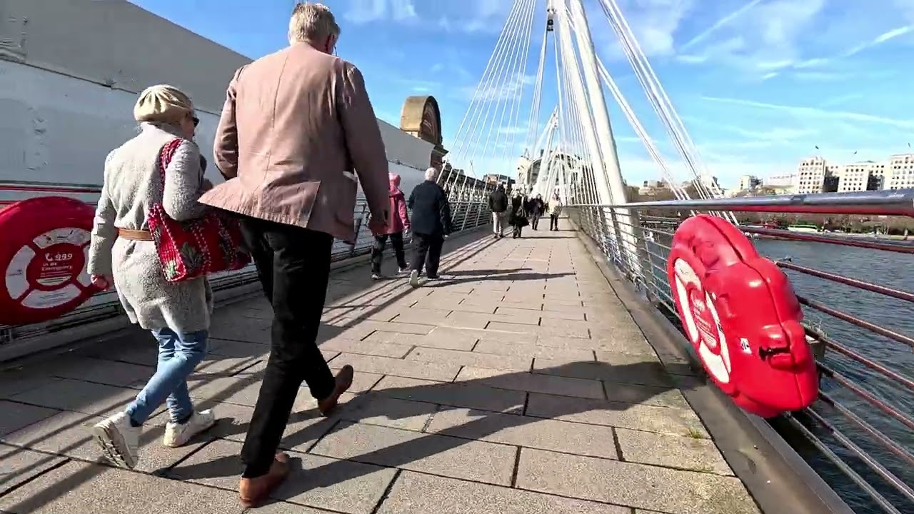 Virtual Walk - London - Waterloo Bridge To Embankment - March 2026 | kittikoko