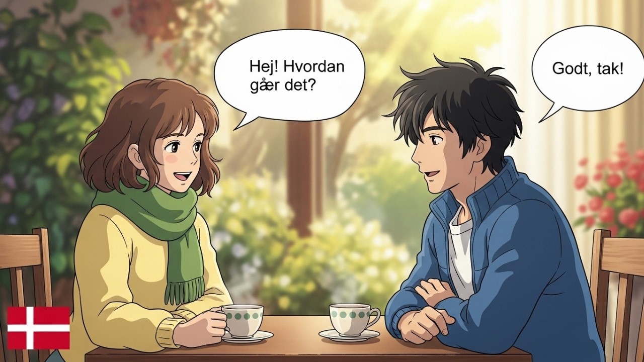 Learn Danish with Daily Conversations | 10 Useful Danish Dialogues on a Trip (A1-A2)