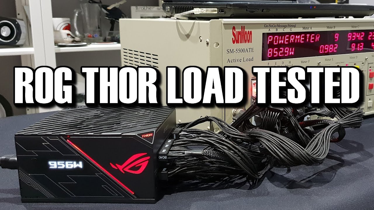 Asus ROG THOR 850w PSU Unboxing - YouTube