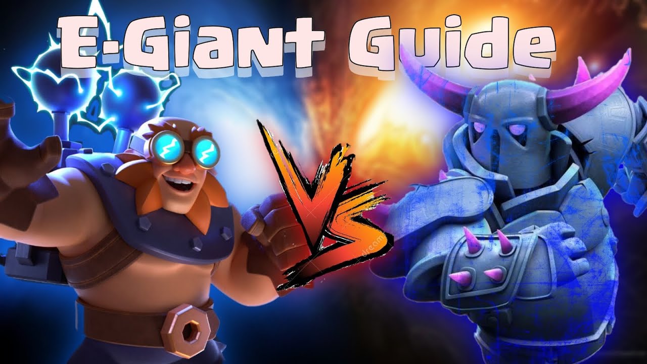 [UPDATED MATCHUP GUIDE] Electro Giant vs Pekka! Clash Royale YouTube