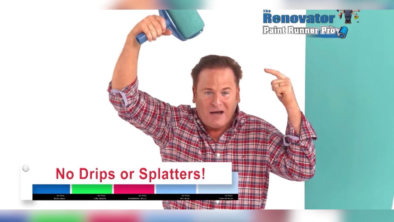 A Non-Drip Paint Roller That Stores Paint