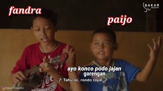 Fandra Paijo - Ayo Konco Podo Jajan Gorengan - Bakar Production - Balada Kampung Riwil