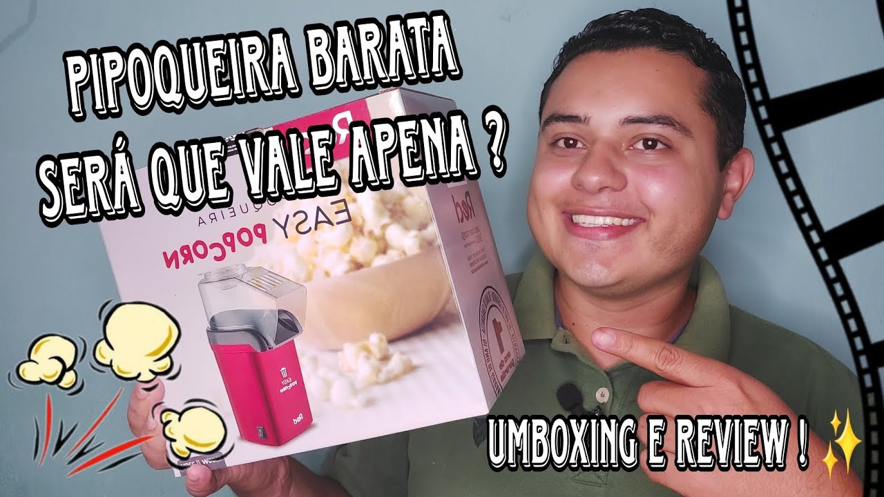 PIPOQUEIRA ELÉTRICA BARATINHA | EU TESTEI !  #dica #umboxing #vlog
