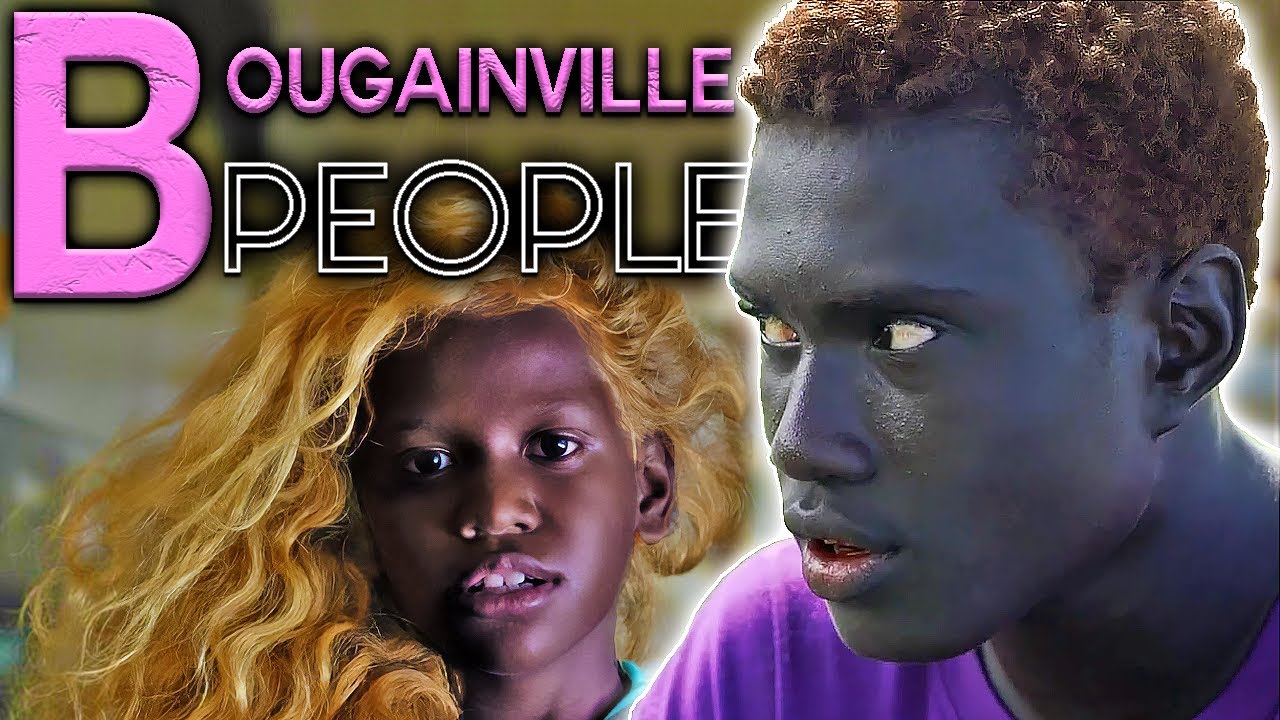 Why the BOUGAINVILLE People are Extremely Dark and Blonde. (They're NOT African)