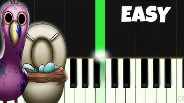 Garten of Banban Open Door - EASY Piano Tutorial